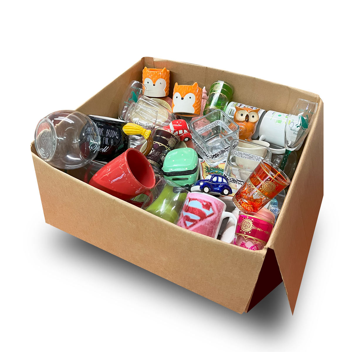 Cajas de cristaleria