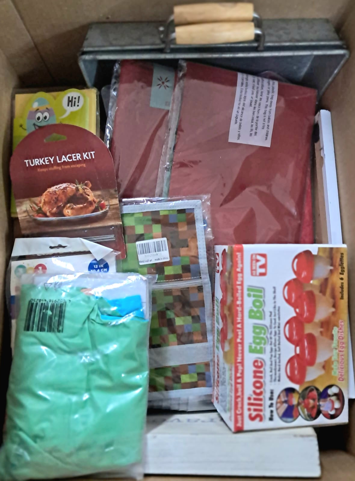 Caja #101 miscelaneo clasificado americano usado