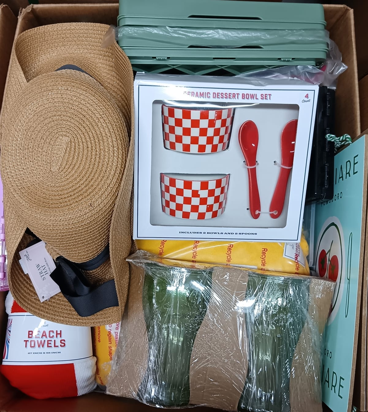 Caja #29 miscelaneo de retorno americano