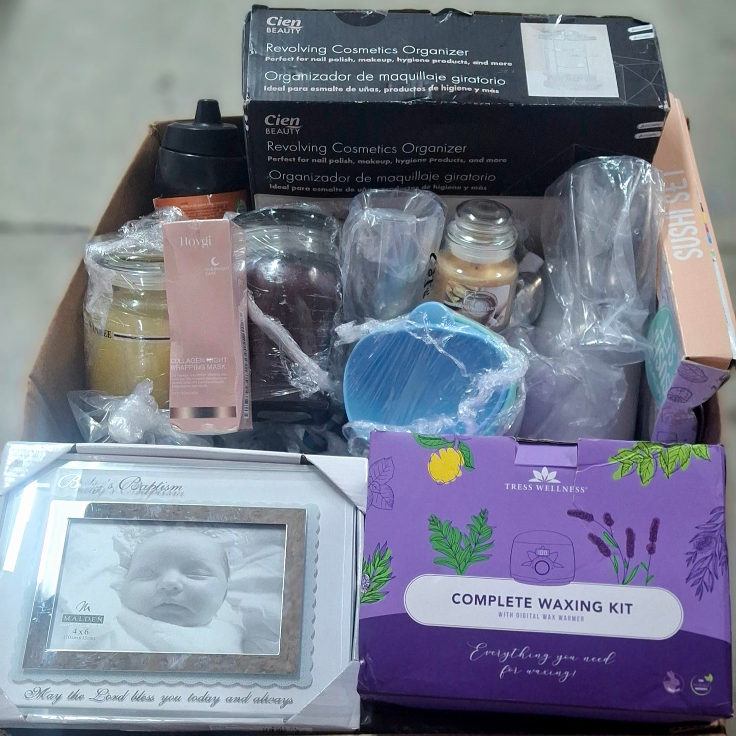 Caja # 108 miscelaneo clasificado americano usado