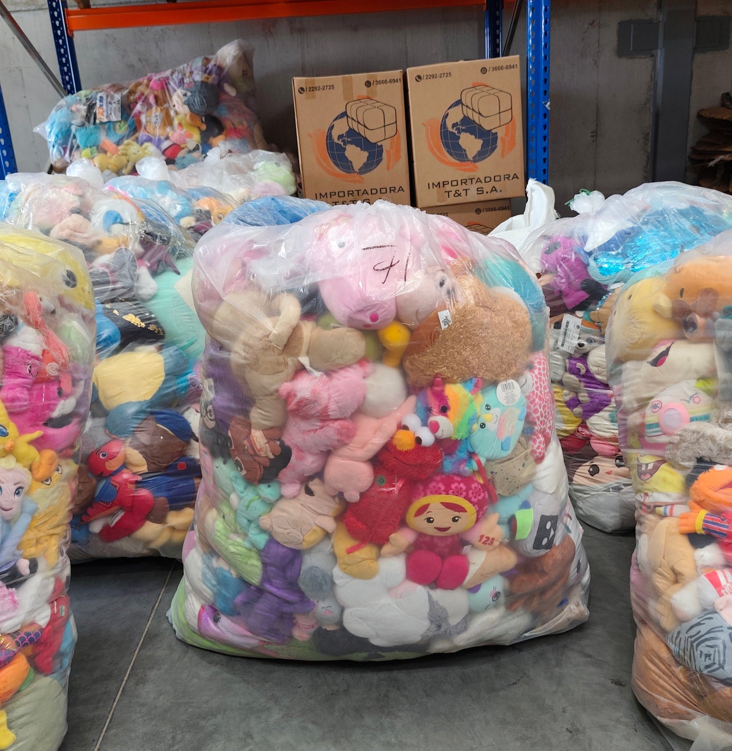 Bolsa#71 peluche clasificado americano usado