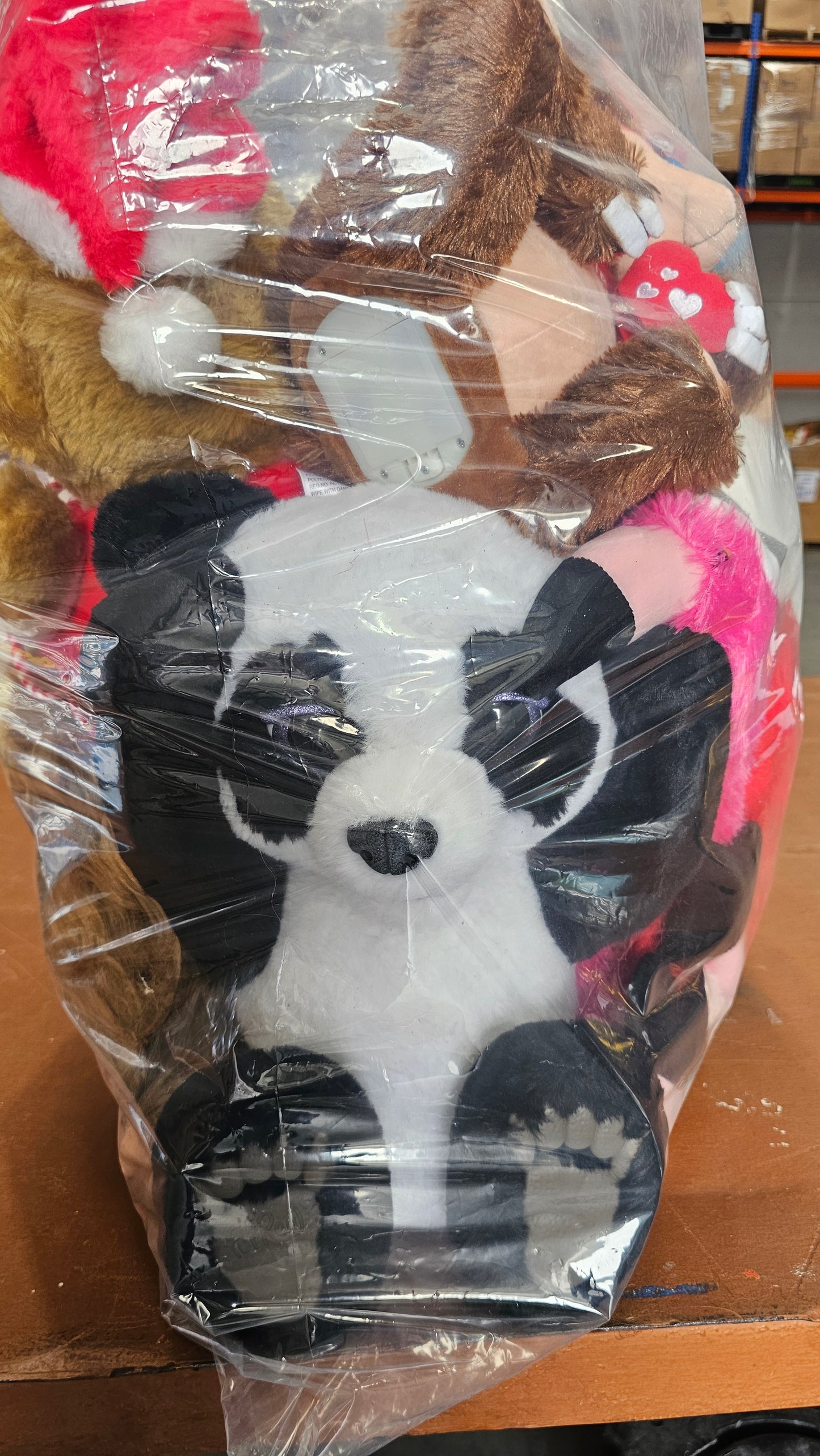 Bolsa#2 peluche clasificado usado americano