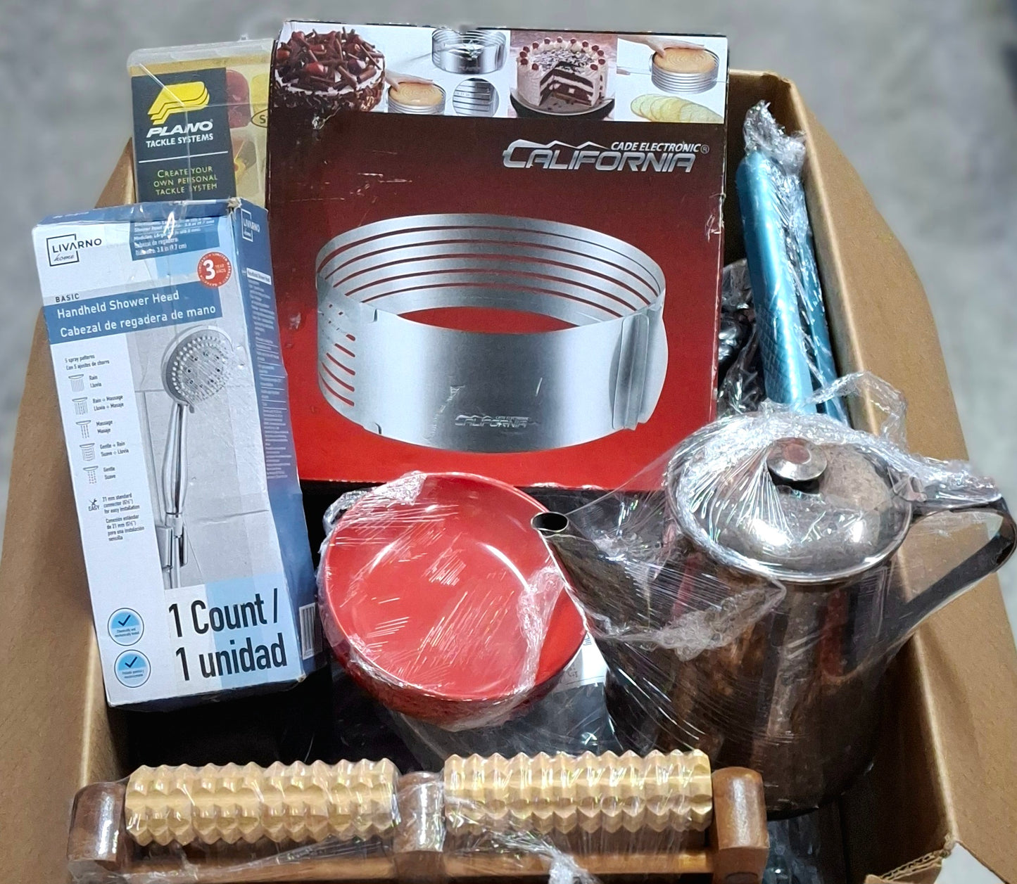 Caja # 57 miscelado clasificado americano usado