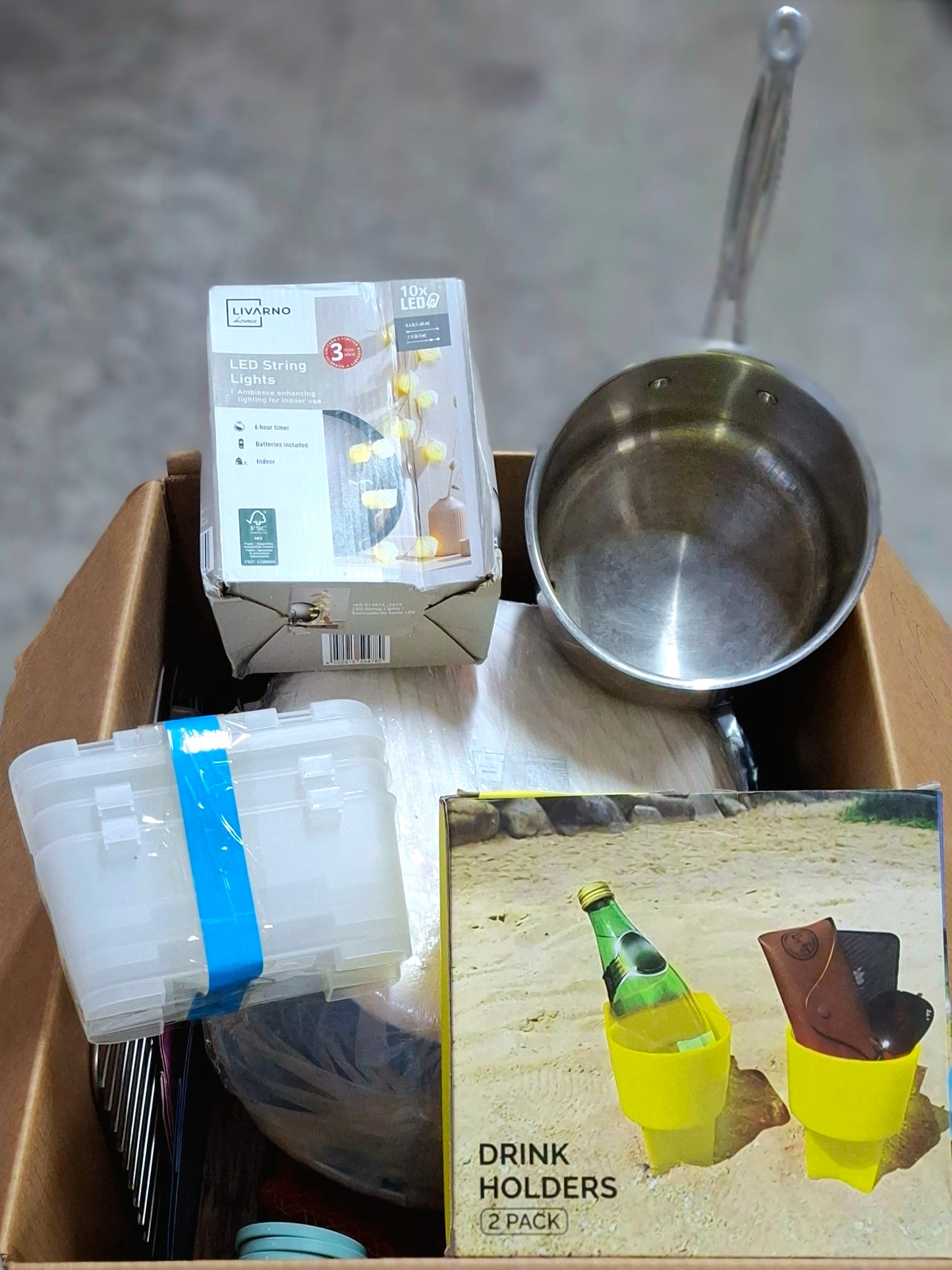 Caja #73 miscelaneo clasificado americano usado
