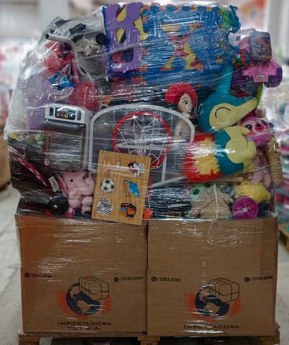 Tarima #10 juguete crudo americano usado