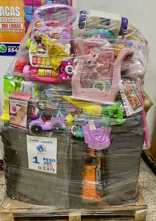 Tarima juguete #1 crudo americano usado