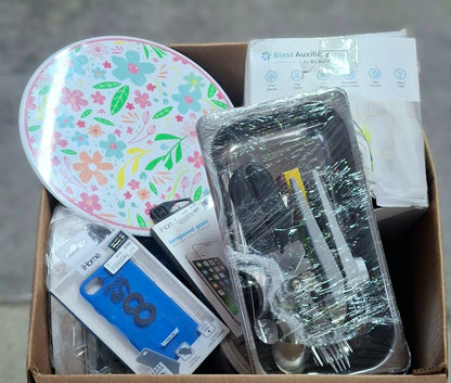 Caja # 42  miscelaneo  clasificado  americano  usado