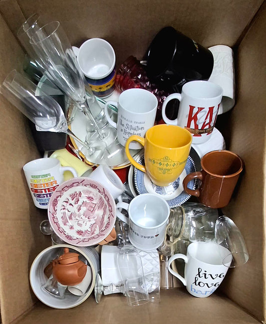 Caja #29b cristal clasificado  americano  usado