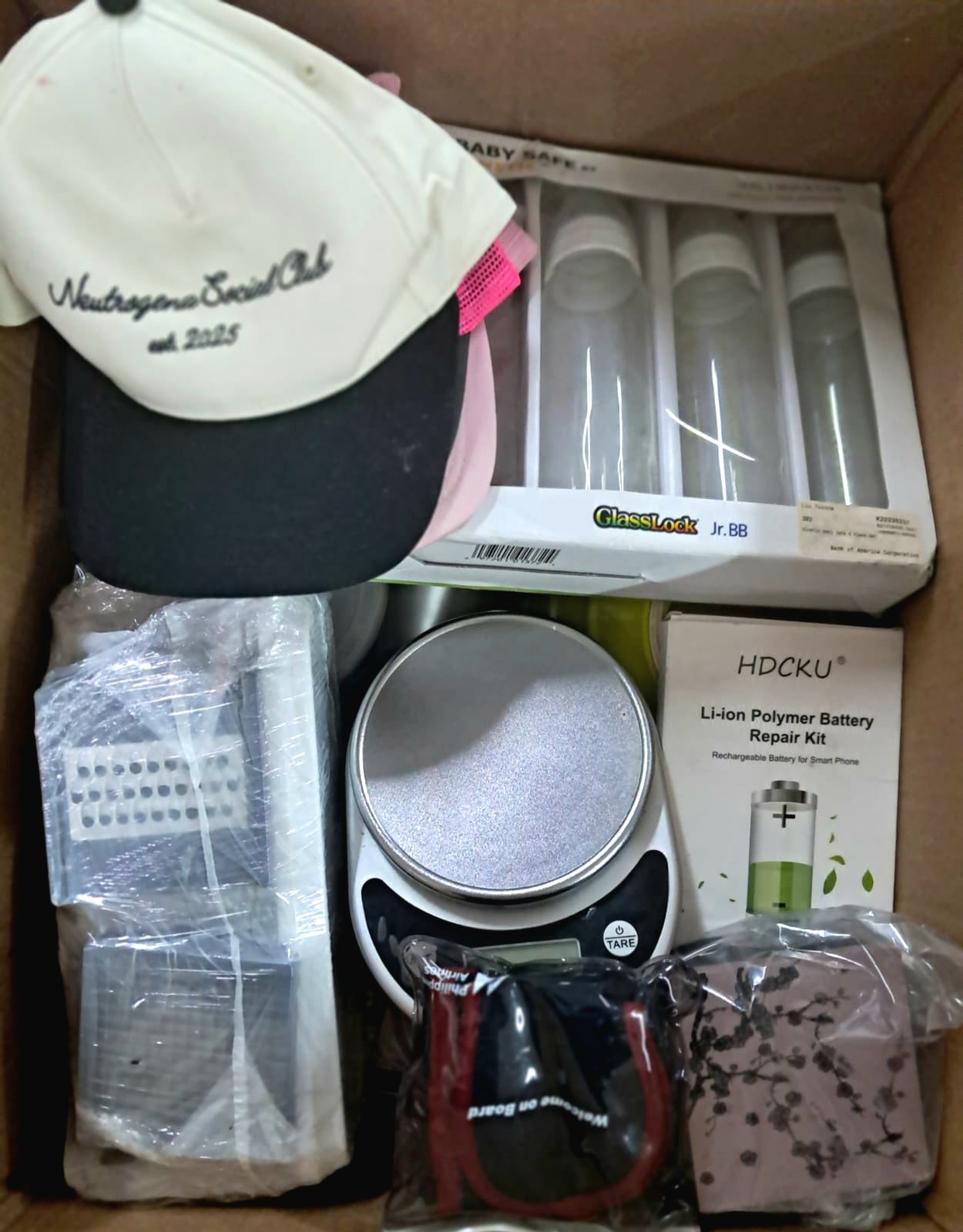 Caja # 95  miscelaneo  clasificado  americano  usado