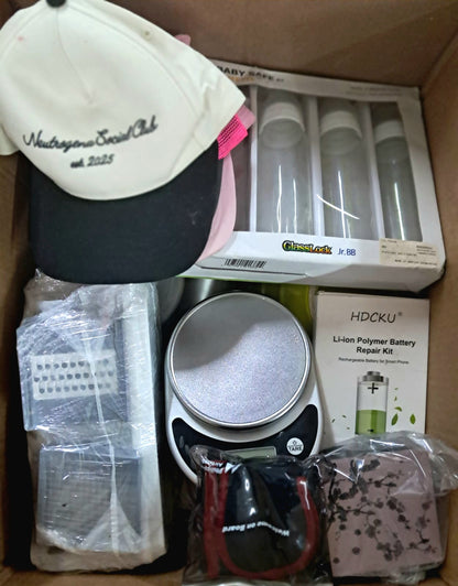 Caja # 95  miscelaneo  clasificado  americano  usado