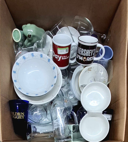 Caja #15b cristal clasificado  americano  usado