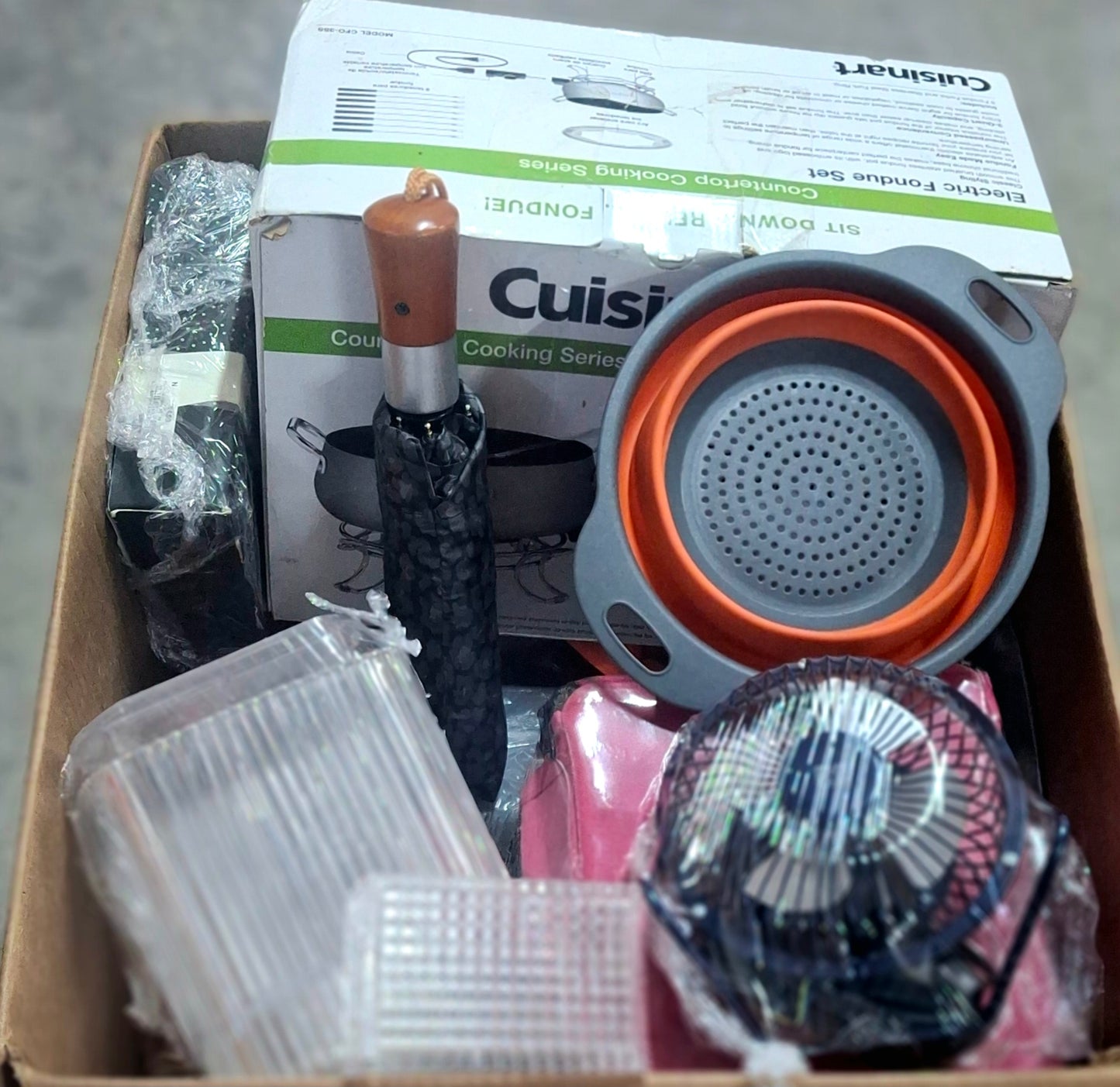 Caja #44 miscelaneo  clasificado  americano usado