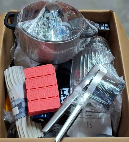 Caja # 115 misceláneo clasificado  americano  usado
