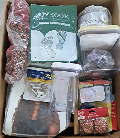 Caja #137 miscelaneo  clasificado  americano usado
