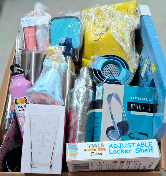 Caja #17 miscelaneo  clasificado  americano  usado