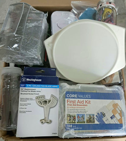 Caja #144 miscelaneo clasificado  americano usado