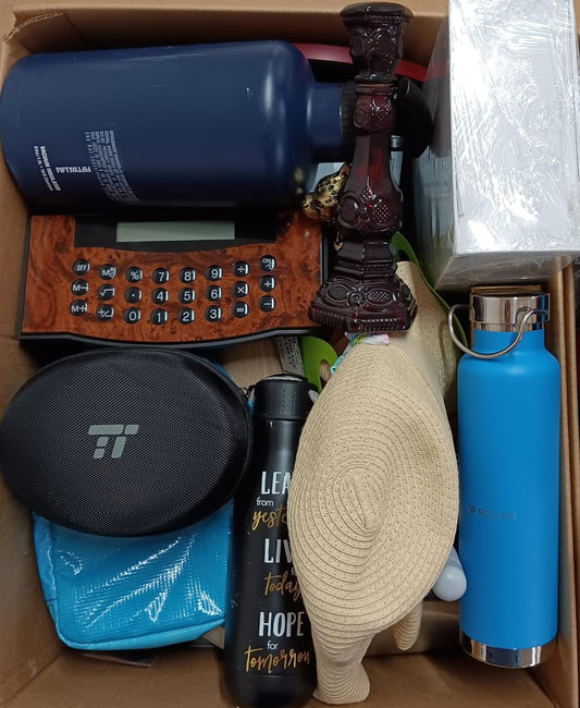 Caja #40 miscelaneo clasificado americano usado