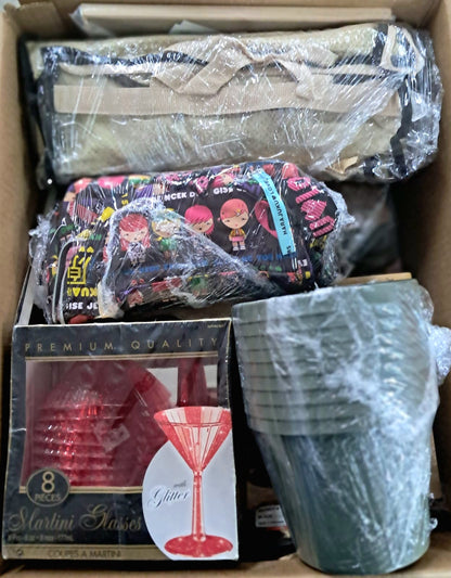 Caja #113 miscelaneo clasificado  americano  usado