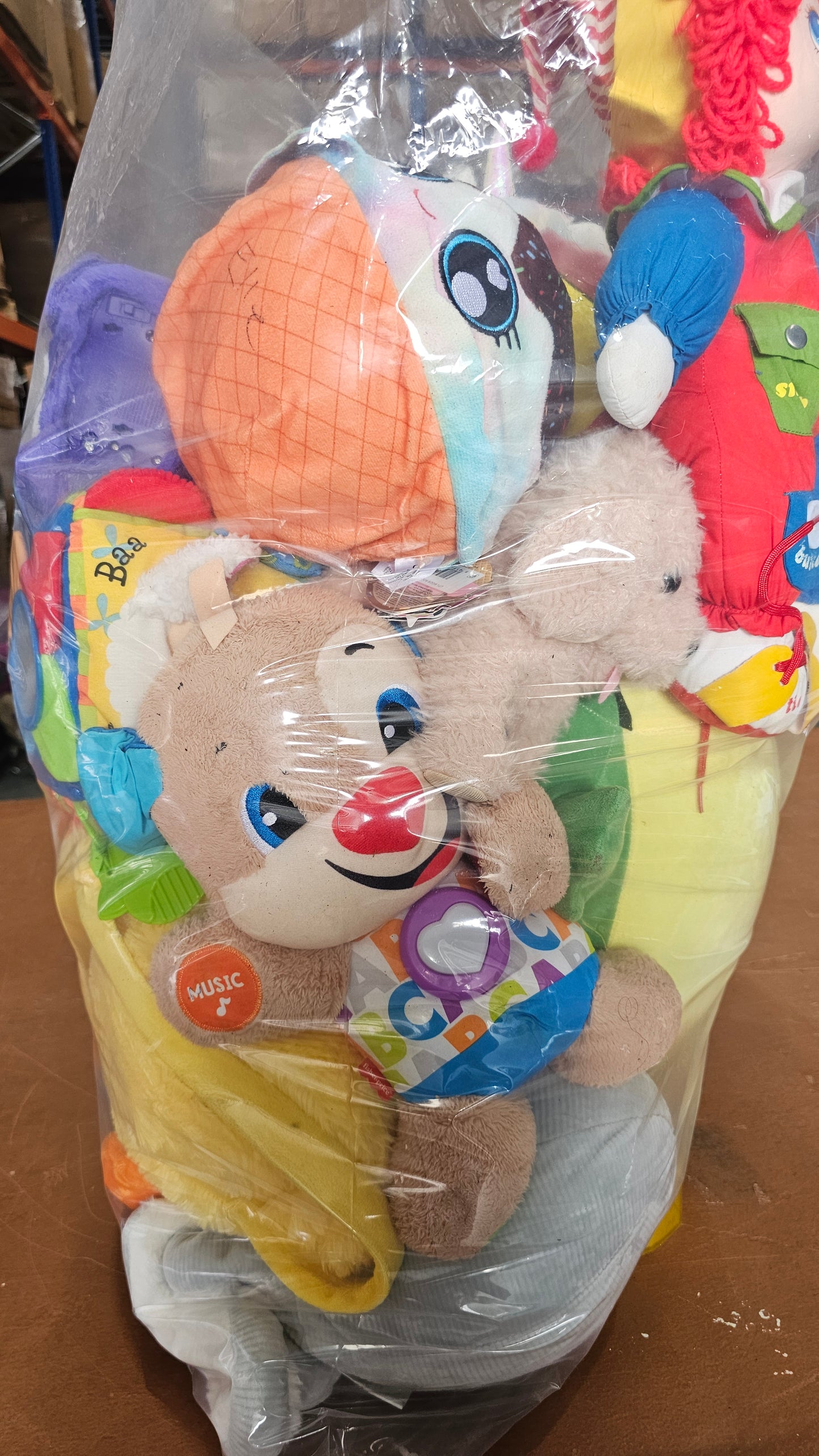 Bolsa #3 peluche clasificado usado americano
