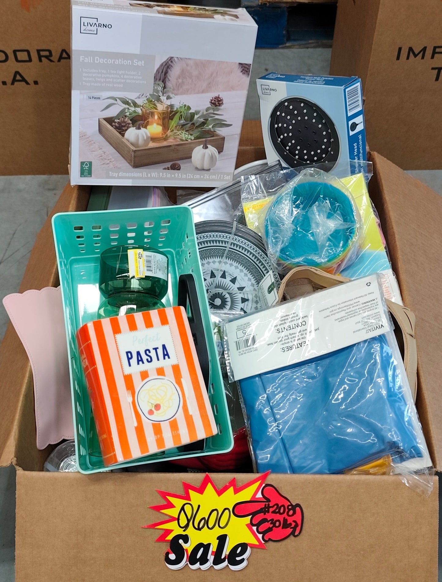 Caja #208 miscelánea clasificado retorno nuevo