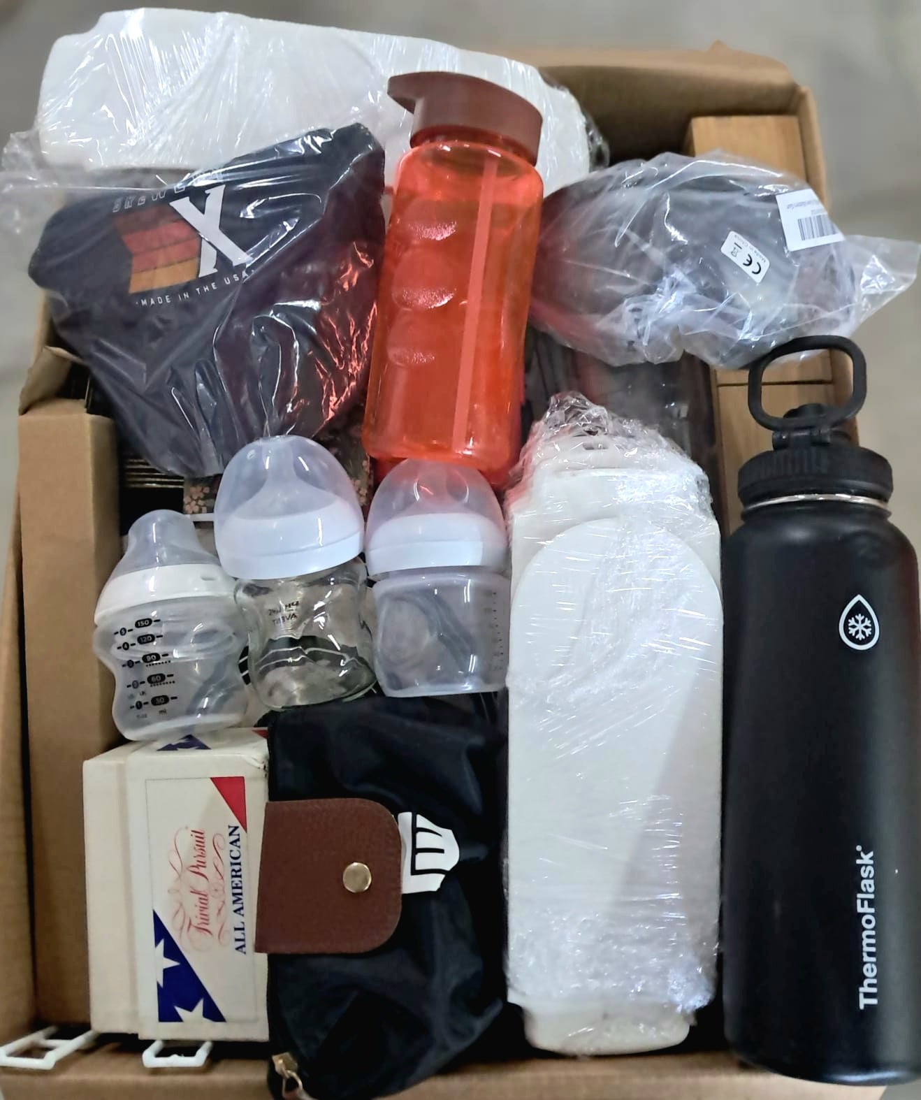 Caja # 109 miscelaneo  clasificado  americano  usado