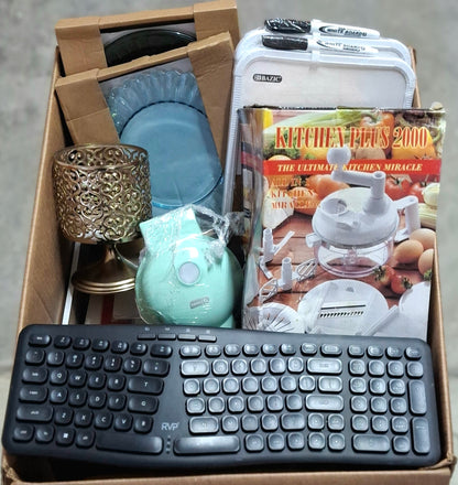 Caja # 29 miscelaneo clasificado  americano usado