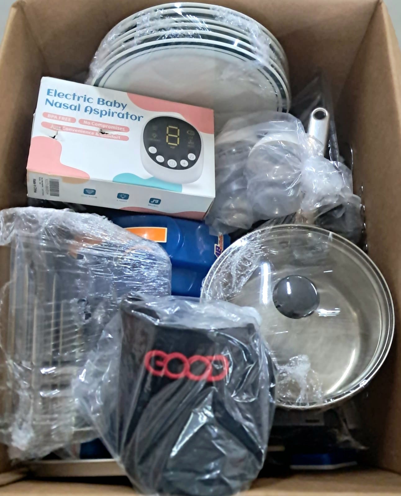Caja # 134 miscelaneo  clasificado  americano usado
