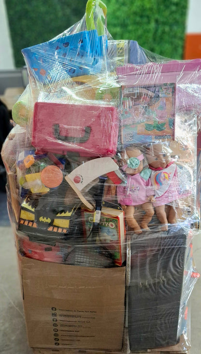 Tarima #6  juguete crudo americano usado