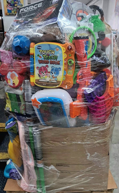Tarima # 14 juguete crudo limpio americano usado