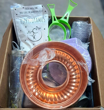 Caja #83 miscelaneo  clasificado  americano  usado