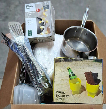 Caja #73  miscelaneo  clasificado  americano usado