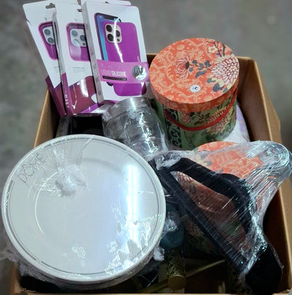 Caja #114 miscelaneo clasificado  americano  usado