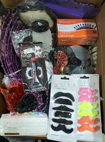 Caja #38 halloween clasificado americano  usado