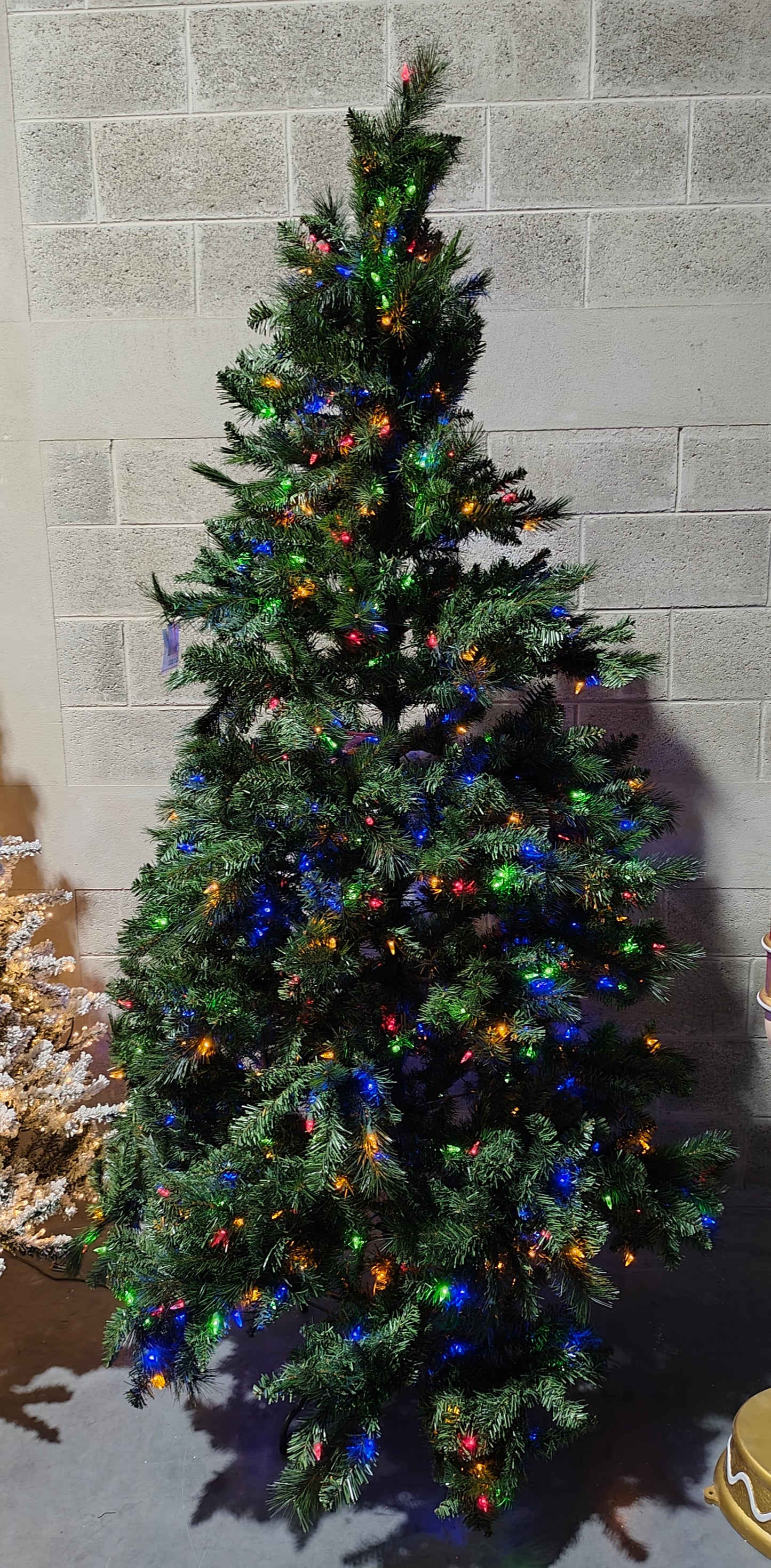 Árbol navideño de retorno americano 7ft