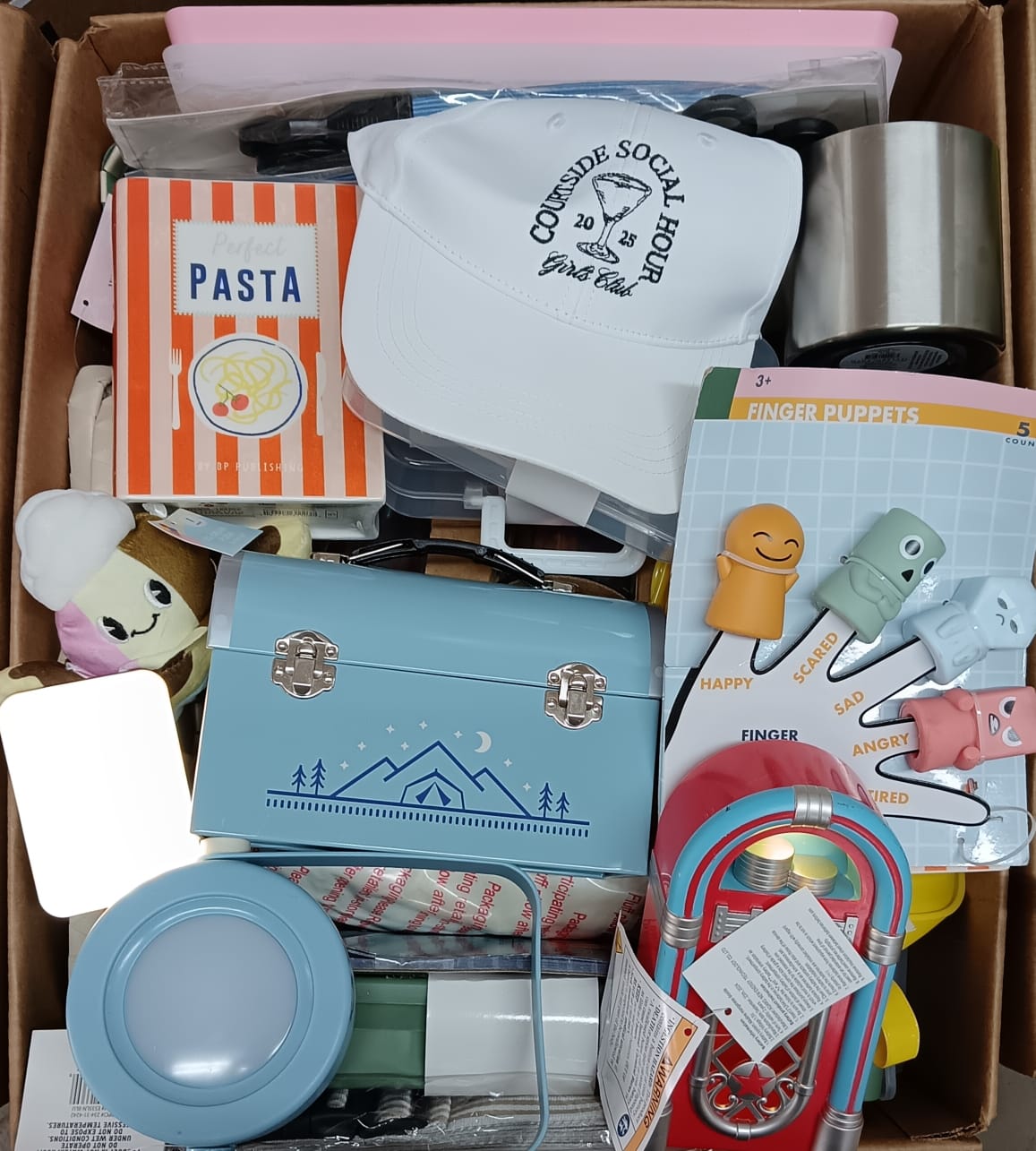 Caja #27 miscelaneo de retorno americano