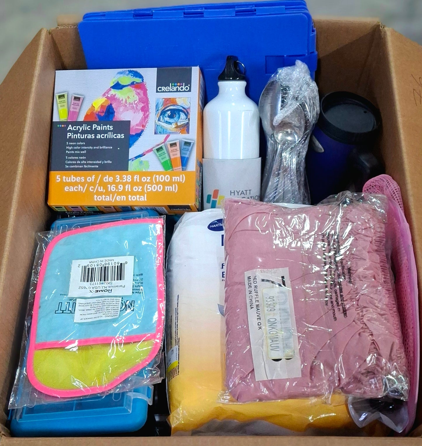 Caja #76 miscelaneo  clasificado  americano  usado