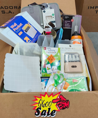 Caja #209 miscelánea clasificado retorno nuevo
