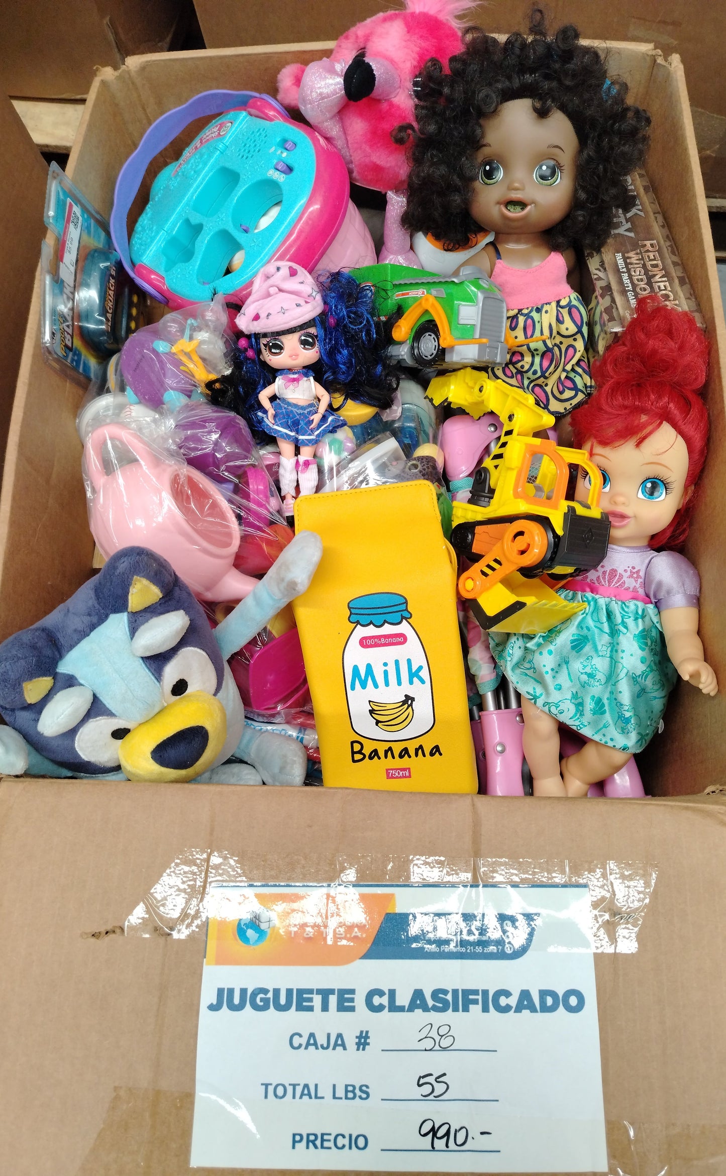 #38 Juguete clasificado usado americano