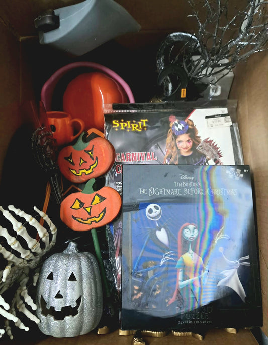 Caja # 44 halloween clasificado americano usado