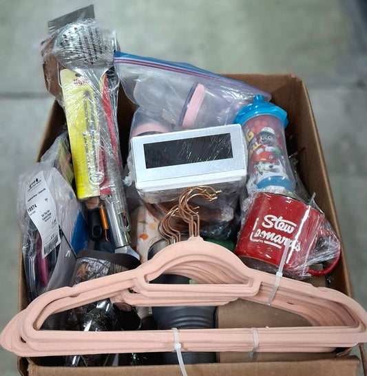 Caja #94 miscelaneo  clasificado  americano  usado