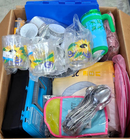 Caja #76 miscelaneo  clasificado  americano  usado