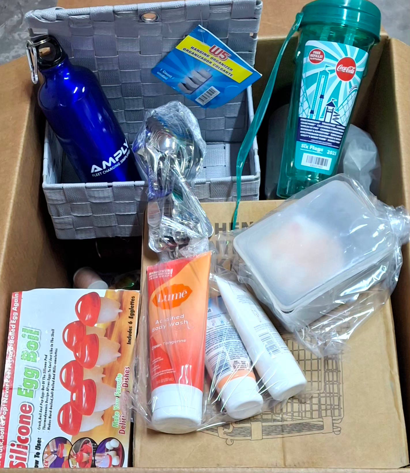 Caja # 188 miscelaneo  clasificado  americano usado