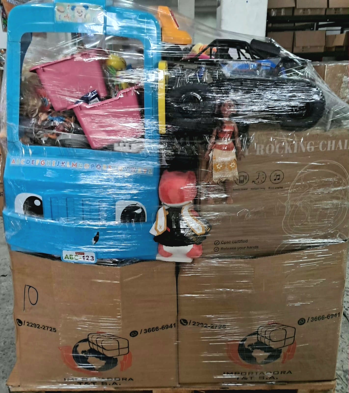 Tarima #10 juguete  crudo limpio americano usado