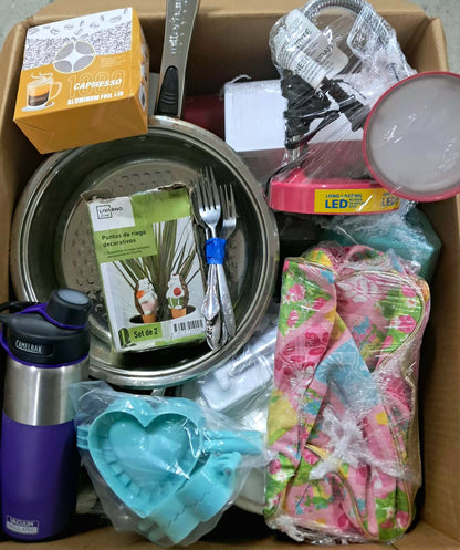 Caja #61 miscelaneo  clasificado  americano usado