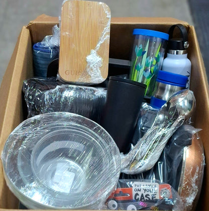 Caja # 142  miscelaneo  clasificado  americano  usado