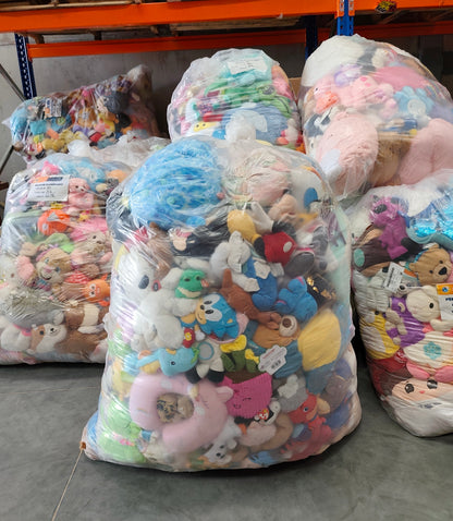 Bolsa# 45 peluches clasificado americano usado