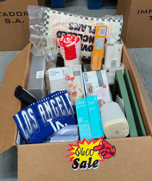 Caja #211 miscelánea clasificado retorno nuevo