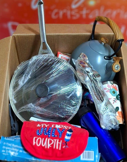 Caja # 189 miscelaneo clasificado  americano usado