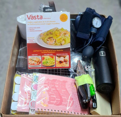 Caja # 26 miscelaneo  clasificado  americano usado