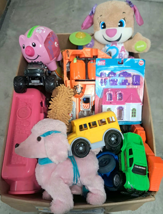 Caja #299 juguete crudo americano